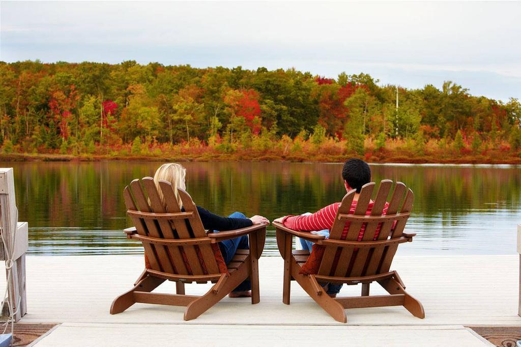 The Lodge At Woodloch Hawley Bagian luar foto